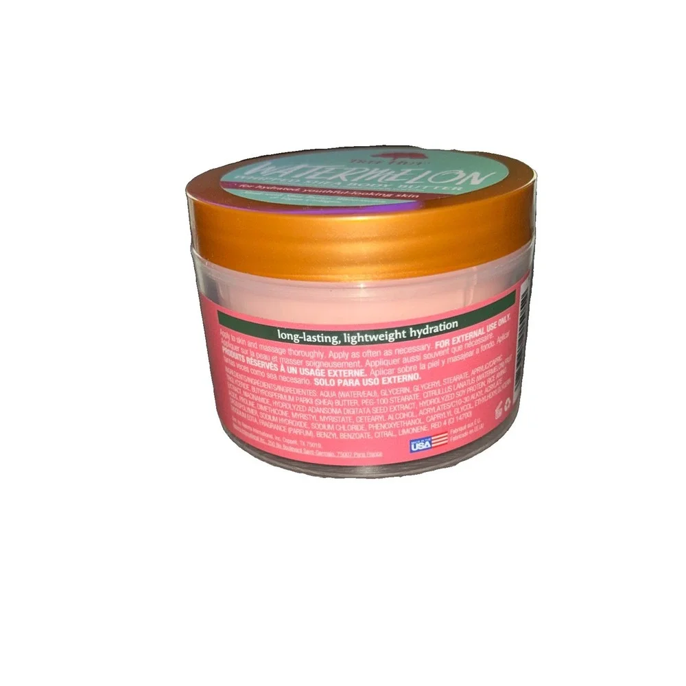 Tree Hut Watermelon Whipped Shea Body Butter 8.4 oz Hydrating Moisturizer